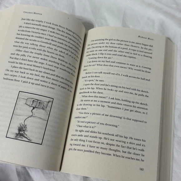 “Without Merit” and “Verity” Paperback Fiction Novels by Colleen Hoover. - Picture 8 of 15